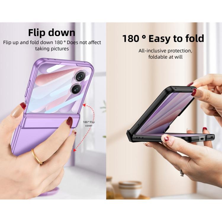 For Honor Magic V Flip 2 GKK Integrated Magnetic Folding Hinge Full Cover Phone Case