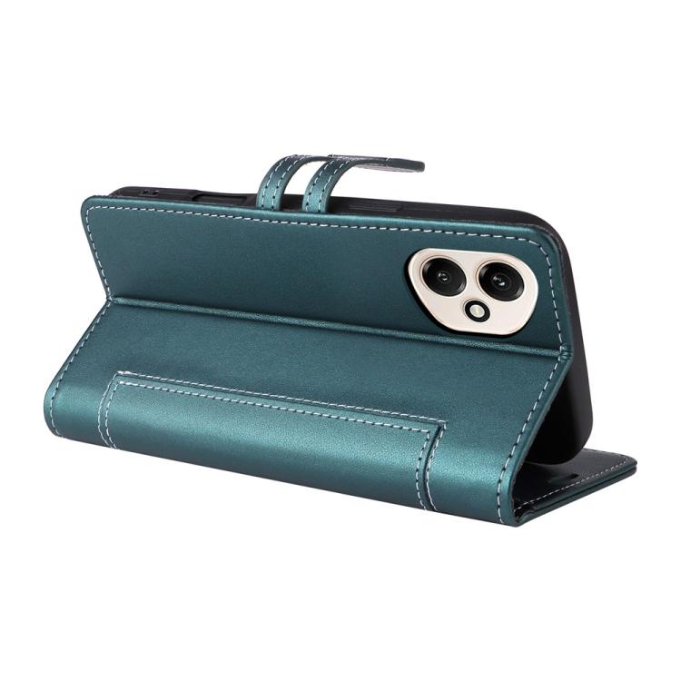 For Honor 400 Global 156.5mm Stitched Magnetic Buckle Leather Phone Case