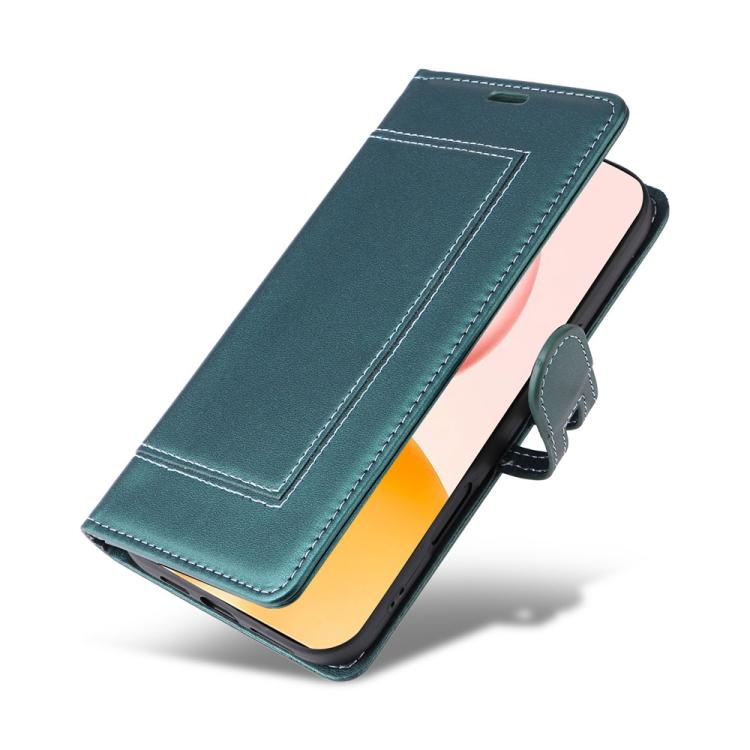 For Honor 400 Global 156.5mm Stitched Magnetic Buckle Leather Phone Case