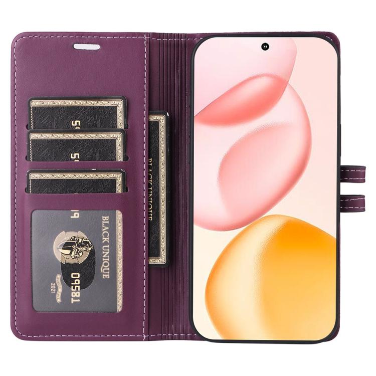 For Honor 400 Global 156.5mm Stitched Magnetic Buckle Leather Phone Case