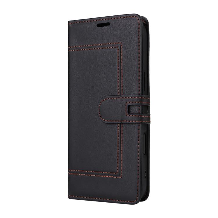 For Honor 400 Global 156.5mm Stitched Magnetic Buckle Leather Phone Case