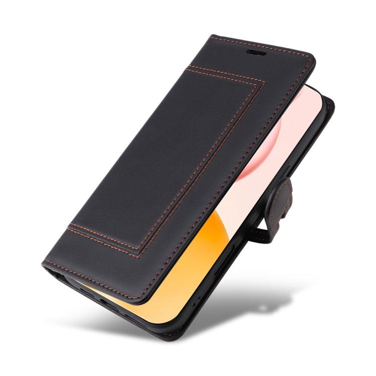 For Honor 400 Global 156.5mm Stitched Magnetic Buckle Leather Phone Case