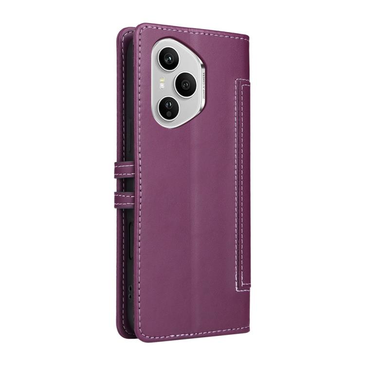 For Honor 400 Pro Global 160.8mm Stitched Magnetic Buckle Leather Phone Case