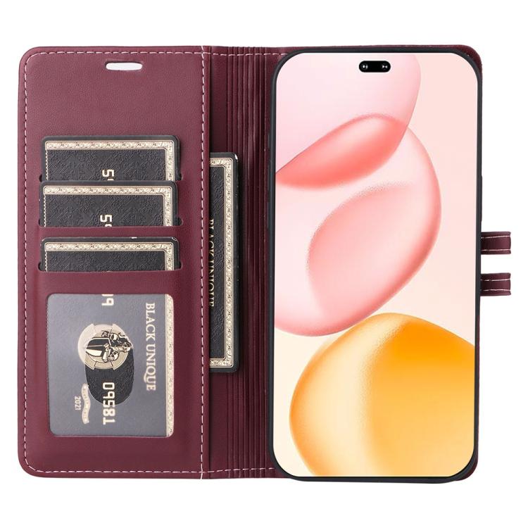 For Honor 400 Pro Global 160.8mm Stitched Magnetic Buckle Leather Phone Case