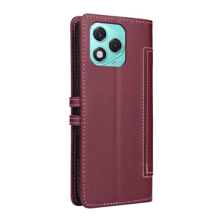 For Honor 400 Lite Global / X70i Stitched Magnetic Buckle Leather Phone Case