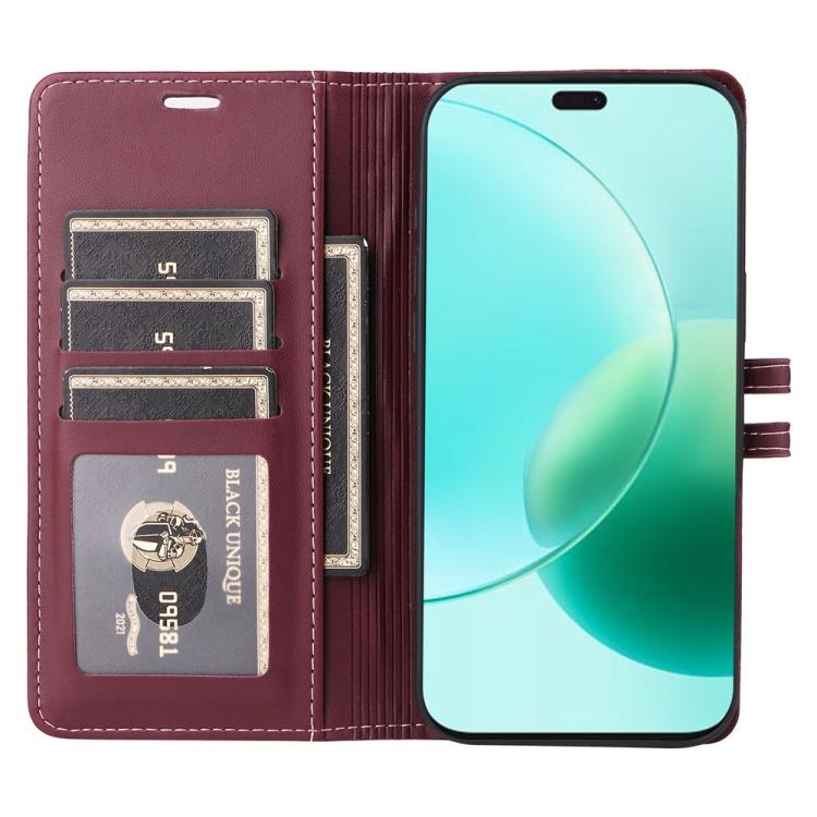 For Honor 400 Lite Global / X70i Stitched Magnetic Buckle Leather Phone Case