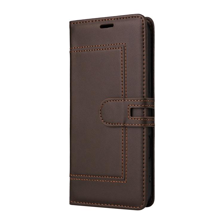 For Honor 400 Lite Global / X70i Stitched Magnetic Buckle Leather Phone Case