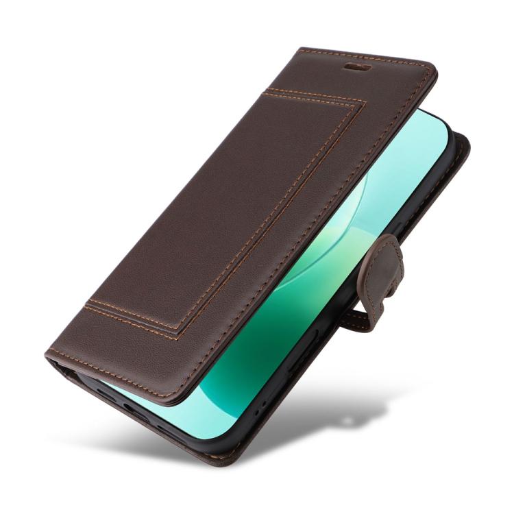 For Honor 400 Lite Global / X70i Stitched Magnetic Buckle Leather Phone Case
