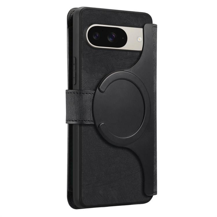 For Google Pixel 10 / 10 Pro / 9 / 9 Pro CaseNeo MagSafe RFID Anti-theft Zipper Wallet Retro Leather Phone Case