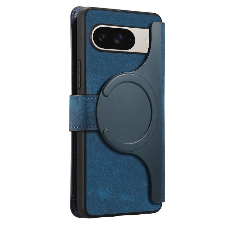 For Google Pixel 10 / 10 Pro / 9 / 9 Pro CaseNeo MagSafe RFID Anti-theft Zipper Wallet Retro Leather Phone Case