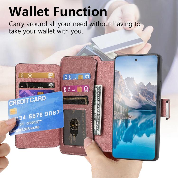 For Google Pixel 10a CaseNeo MagSafe RFID Anti-theft Zipper Wallet Retro Leather Phone Case