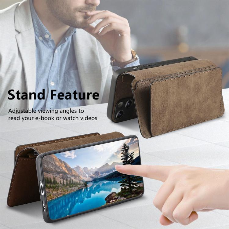 For Google Pixel 9a CaseNeo MagSafe RFID Anti-theft Zipper Wallet Retro Leather Phone Case