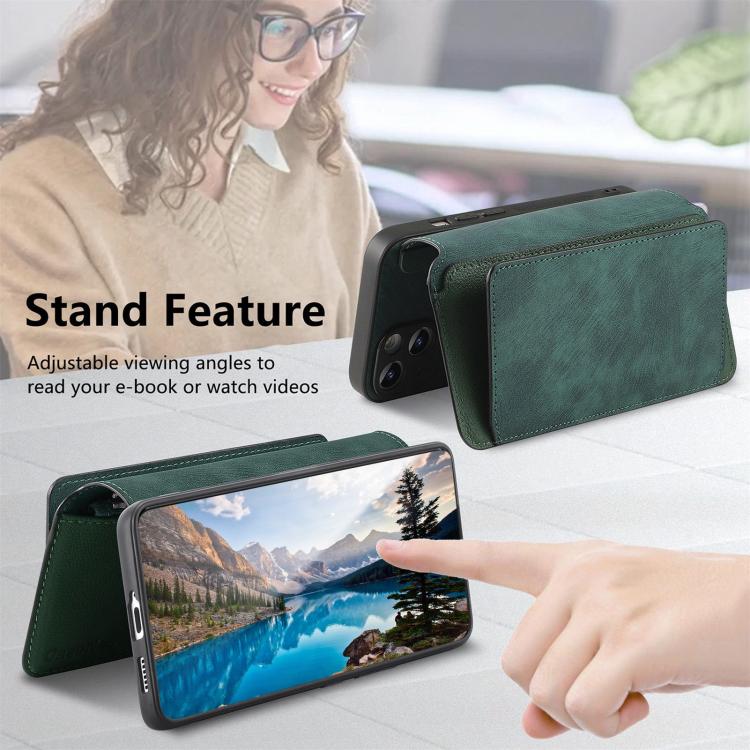 For Google Pixel 9a CaseNeo MagSafe RFID Anti-theft Zipper Wallet Retro Leather Phone Case