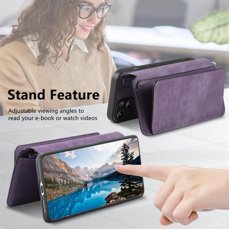 For Google Pixel 9a CaseNeo MagSafe RFID Anti-theft Zipper Wallet Retro Leather Phone Case