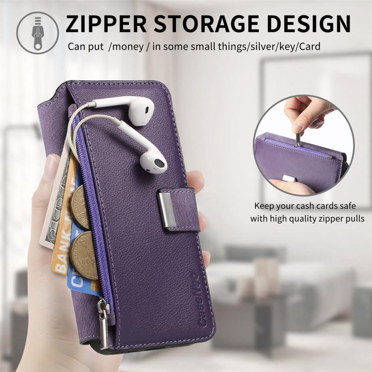 For Google Pixel 9a CaseNeo MagSafe RFID Anti-theft Zipper Wallet Retro Leather Phone Case