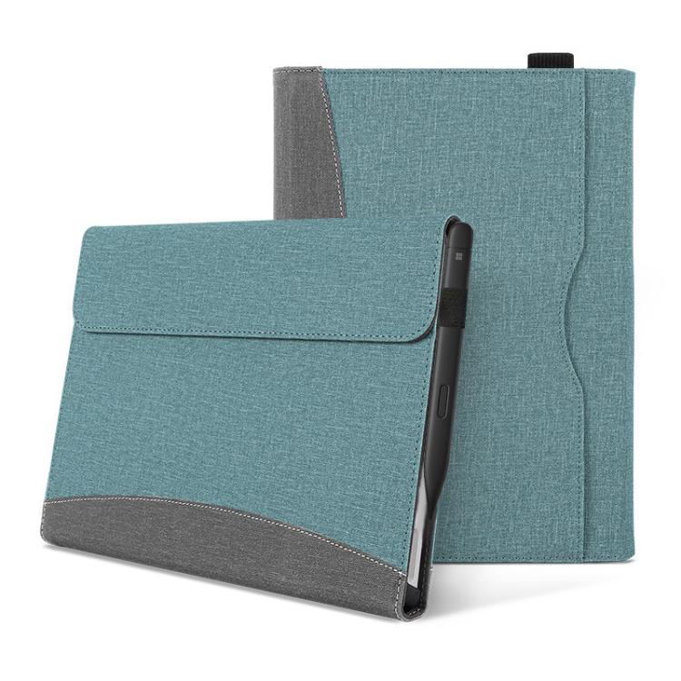 For Microsoft Surface Pro 12 Cloth Texture Stitching Leather Tablet Case