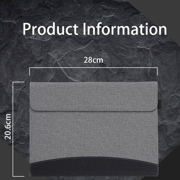 For Microsoft Surface Pro 12 Cloth Texture Stitching Leather Tablet Case