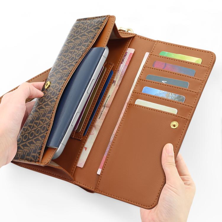 VIETAO VT-ZP-243 Multifunctional Leather Phone Bag with Lanyard