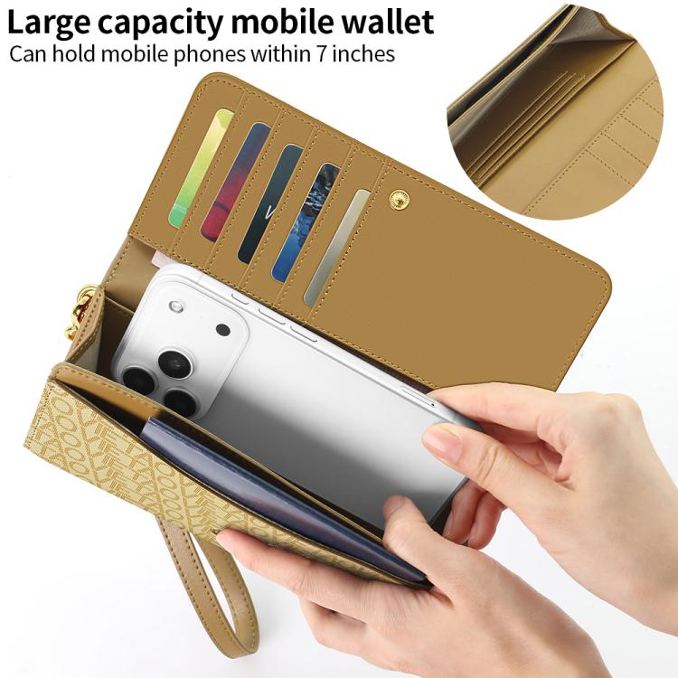 VIETAO VT-ZP-243 Multifunctional Leather Phone Bag with Lanyard