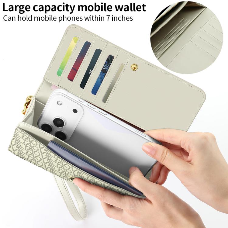 VIETAO VT-ZP-243 Multifunctional Leather Phone Bag with Lanyard