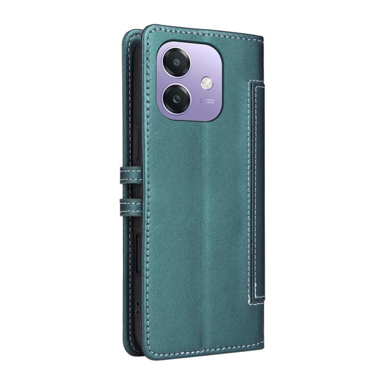 For OPPO A3x 4G / 5G India / A3 5G / 4G Global Stitched Magnetic Buckle Leather Phone Case