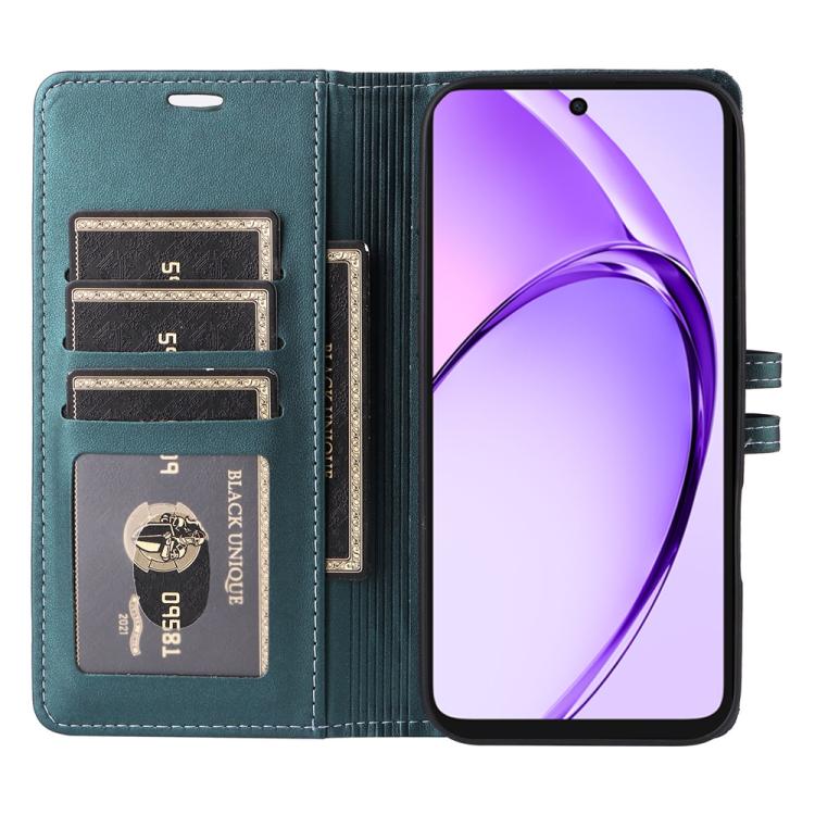 For OPPO A3x 4G / 5G India / A3 5G / 4G Global Stitched Magnetic Buckle Leather Phone Case