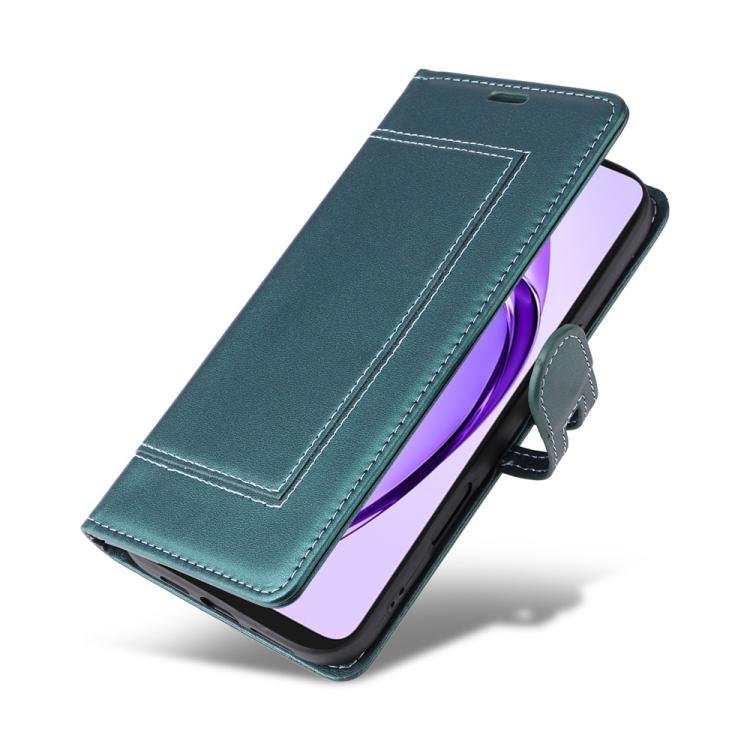 For OPPO A3x 4G / 5G India / A3 5G / 4G Global Stitched Magnetic Buckle Leather Phone Case