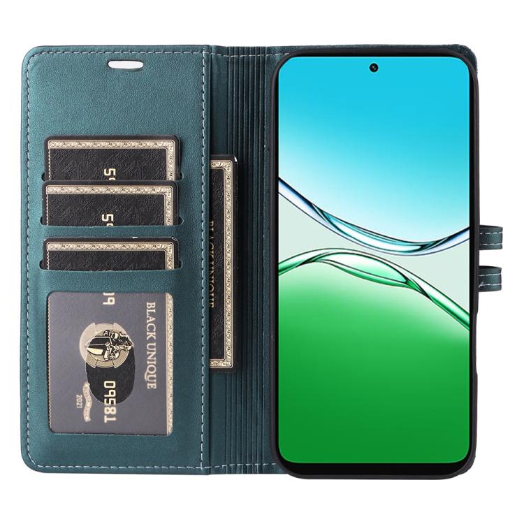 For OPPO A5 Pro 4G / 5G Global / A5 Energy 5G Stitched Magnetic Buckle Leather Phone Case