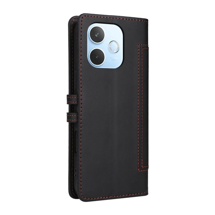 For OPPO A5 Pro 4G / 5G Global / A5 Energy 5G Stitched Magnetic Buckle Leather Phone Case
