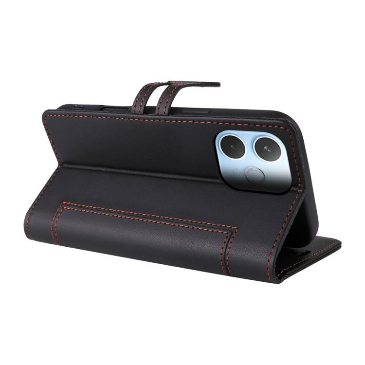 For OPPO A5 Pro 4G / 5G Global / A5 Energy 5G Stitched Magnetic Buckle Leather Phone Case