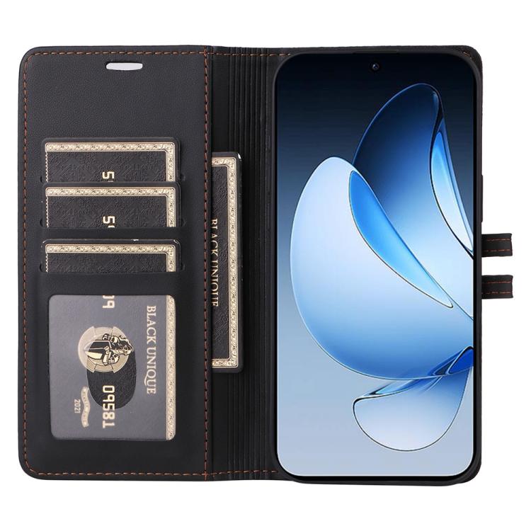 For OPPO Reno14 5G / Reno13 5G Global Stitched Magnetic Buckle Leather Phone Case