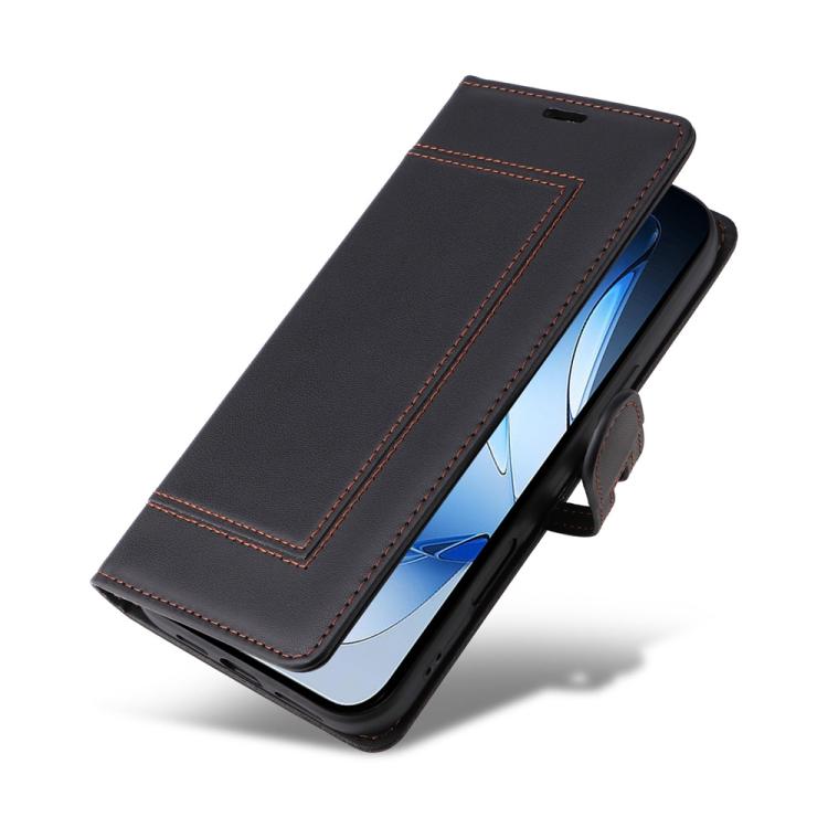 For OPPO Reno14 5G / Reno13 5G Global Stitched Magnetic Buckle Leather Phone Case