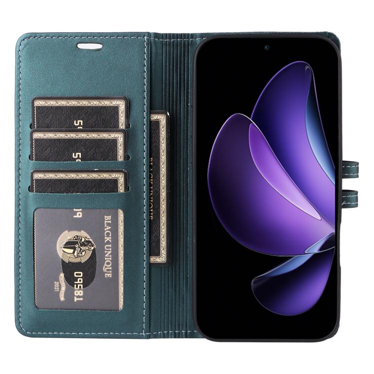 For OPPO Reno13 F 4G / 5G Global Stitched Magnetic Buckle Leather Phone Case