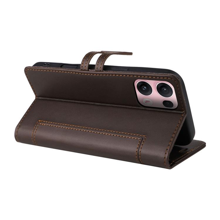 For OPPO Reno14 Pro / Reno13 Pro Global Stitched Magnetic Buckle Leather Phone Case