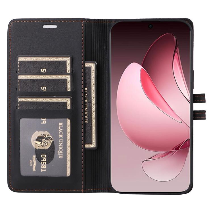 For OPPO Reno14 Pro / Reno13 Pro Global Stitched Magnetic Buckle Leather Phone Case