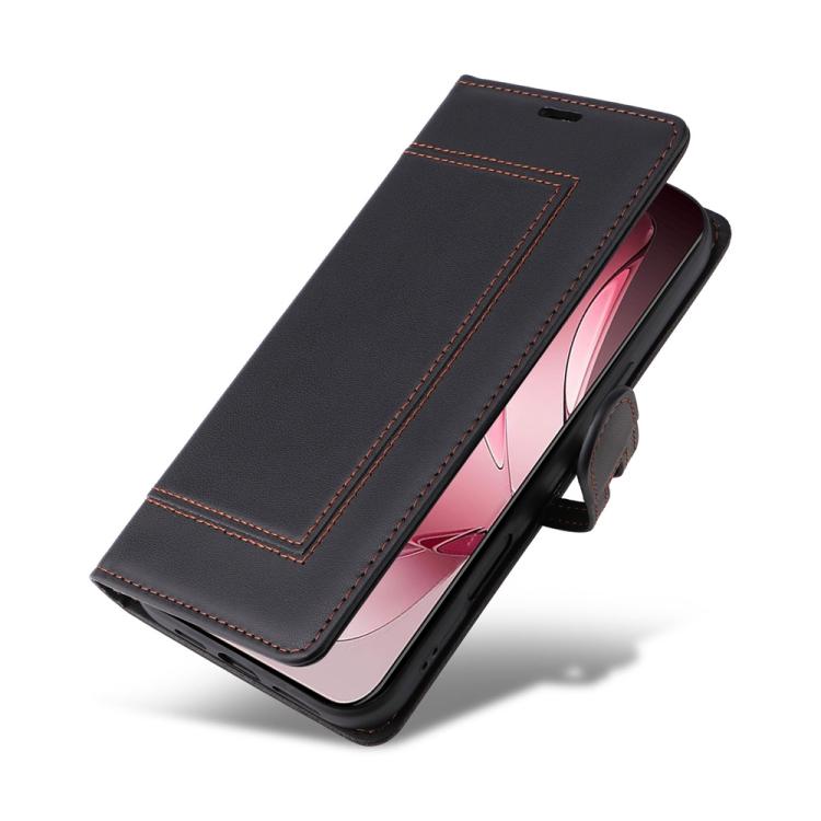 For OPPO Reno14 Pro / Reno13 Pro Global Stitched Magnetic Buckle Leather Phone Case