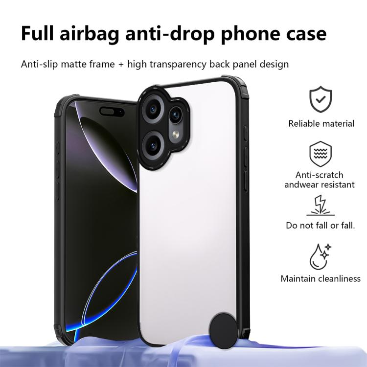 For Nothing CMF Phone 2 Pro Four Corners Shield Shockproof TPU Hybrid PC Phone Case