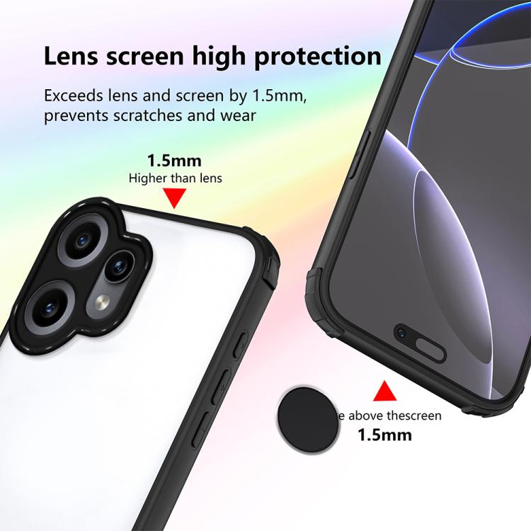 For Nothing CMF Phone 2 Pro Four Corners Shield Shockproof TPU Hybrid PC Phone Case