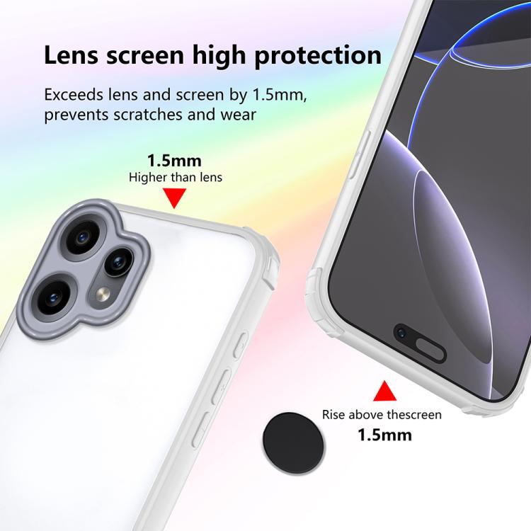 For Nothing CMF Phone 2 Pro Four Corners Shield Shockproof TPU Hybrid PC Phone Case