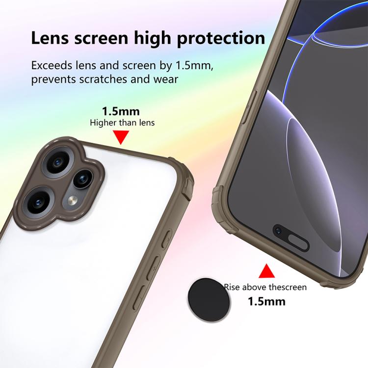 For Nothing CMF Phone 2 Pro Four Corners Shield Shockproof TPU Hybrid PC Phone Case