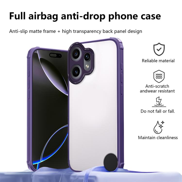 For Nothing CMF Phone 2 Pro Four Corners Shield Shockproof TPU Hybrid PC Phone Case