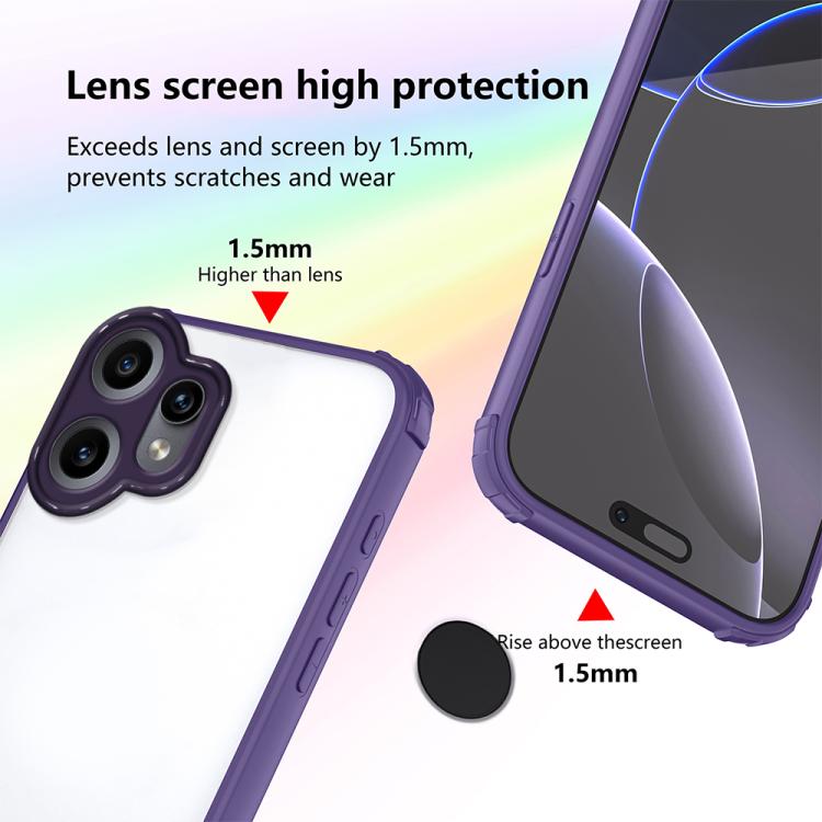 For Nothing CMF Phone 2 Pro Four Corners Shield Shockproof TPU Hybrid PC Phone Case