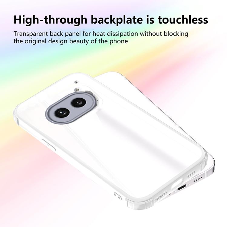 For Nothing Phone 2a Four Corners Shield Shockproof TPU Hybrid PC Phone Case