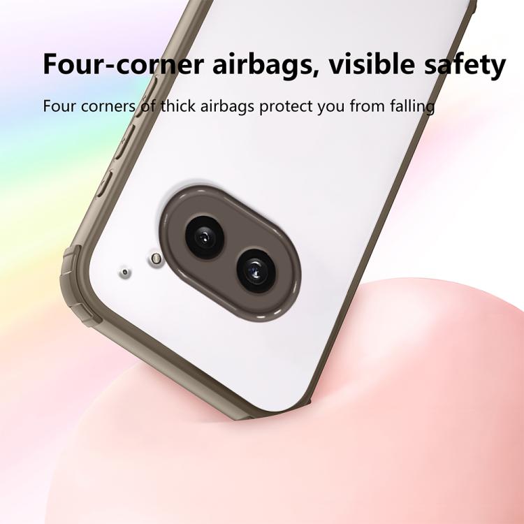 For Nothing Phone 2a Four Corners Shield Shockproof TPU Hybrid PC Phone Case