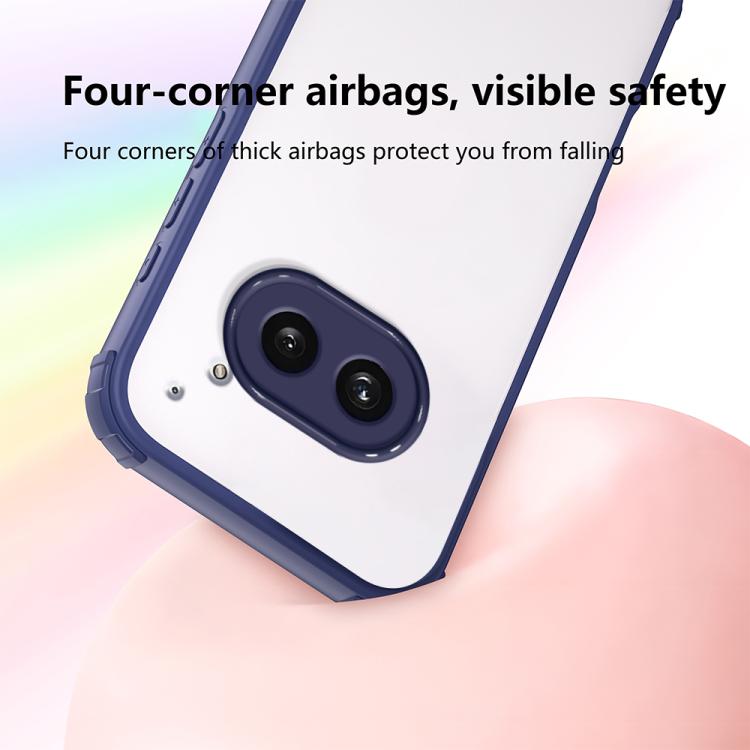 For Nothing Phone 2a Four Corners Shield Shockproof TPU Hybrid PC Phone Case