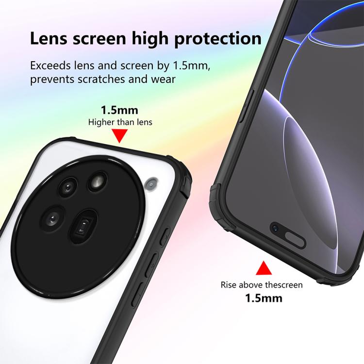 For Nothing Phone 3a Pro Four Corners Shield Shockproof TPU Hybrid PC Phone Case