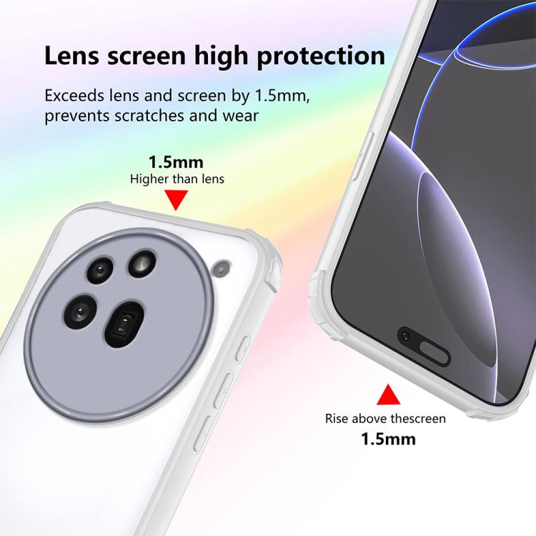 For Nothing Phone 3a Pro Four Corners Shield Shockproof TPU Hybrid PC Phone Case