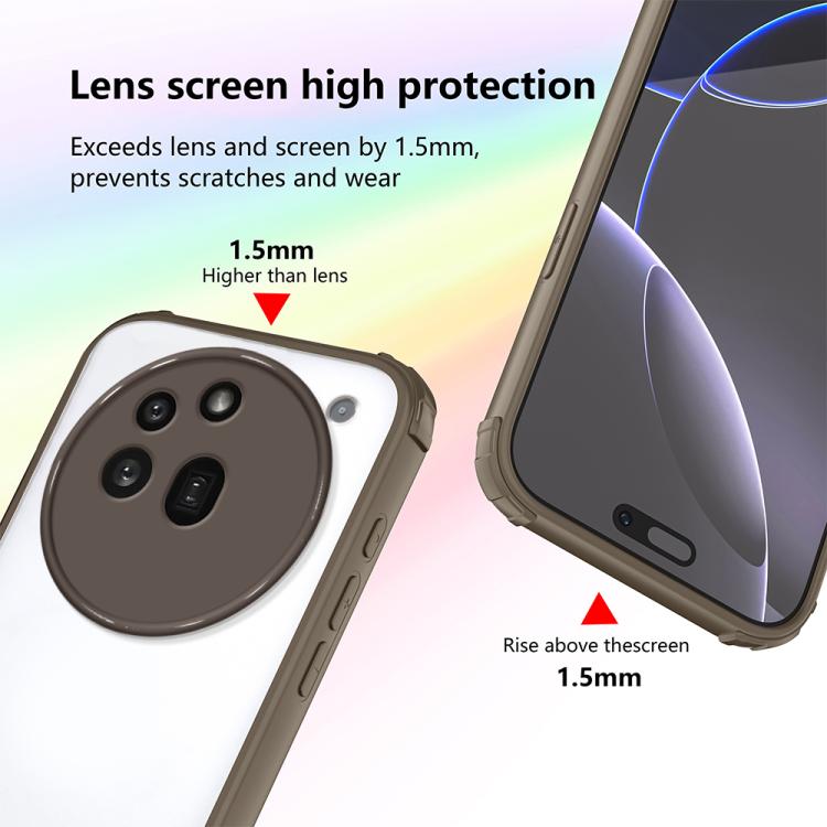 For Nothing Phone 3a Pro Four Corners Shield Shockproof TPU Hybrid PC Phone Case