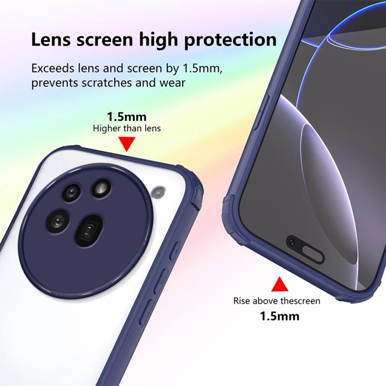 For Nothing Phone 3a Pro Four Corners Shield Shockproof TPU Hybrid PC Phone Case