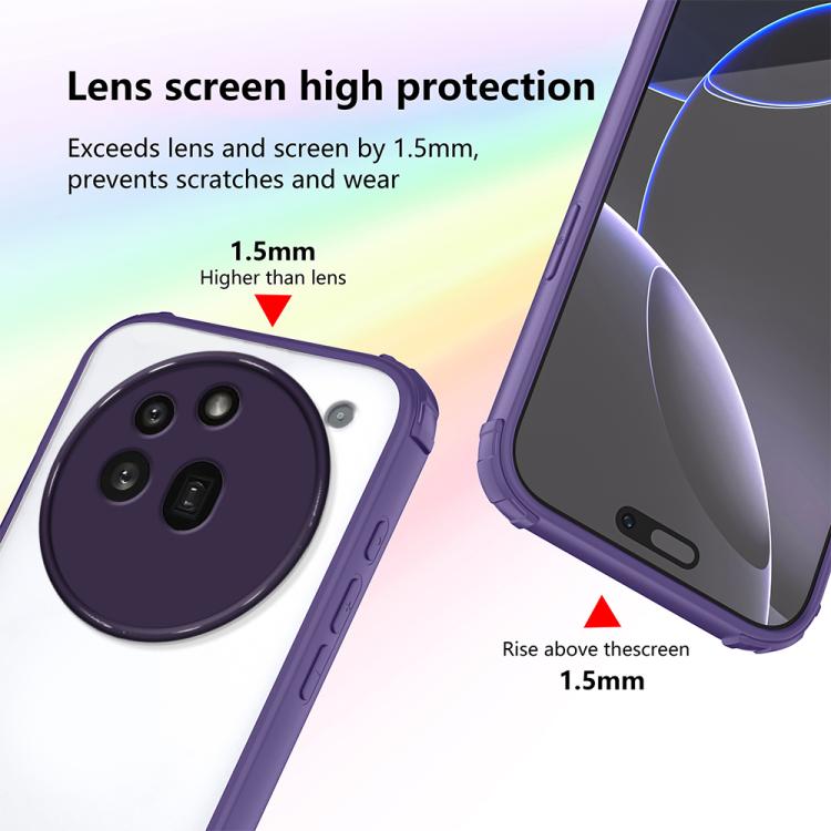 For Nothing Phone 3a Pro Four Corners Shield Shockproof TPU Hybrid PC Phone Case